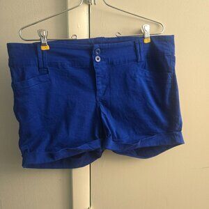 Torrid Blue Shorts – Bright & Stylish Summer Essential 💙